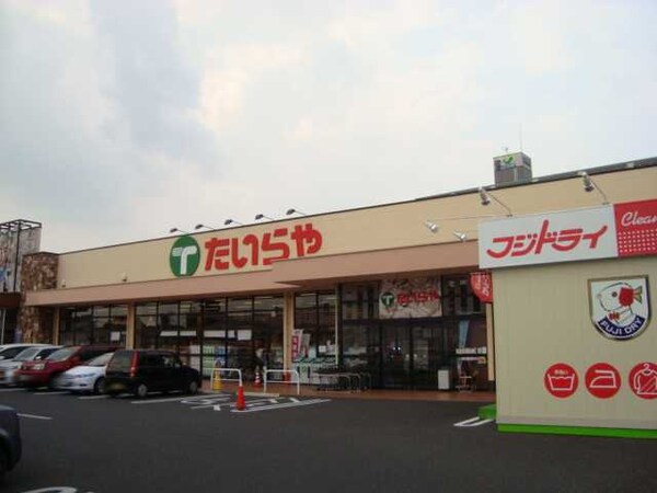 周辺環境(たいらや石井店まで525ｍ)