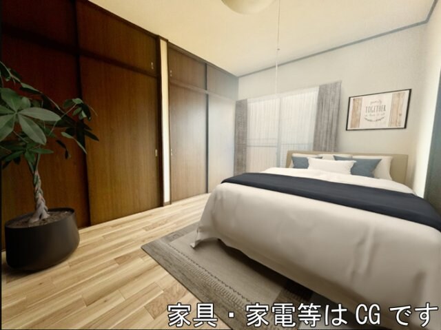 物件内観写真9　(DK（※家具・家電はCGです）)