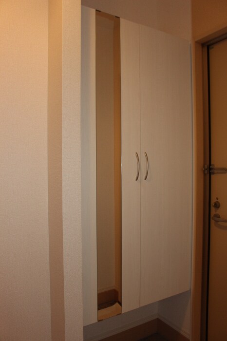 物件内観写真12　(鏡付きシューズボックス)
