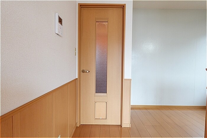 物件内観写真19　(ペット出入口付きドア)