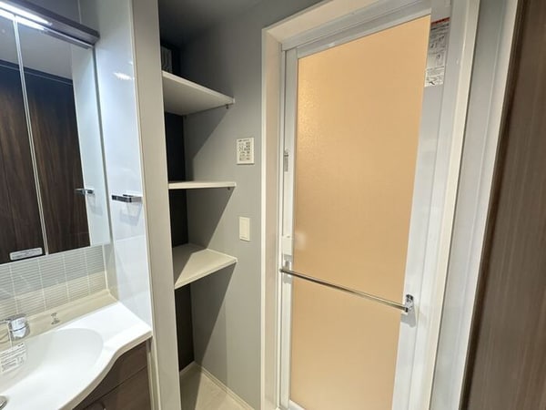 洗面・脱衣所(洗面所横の収納)