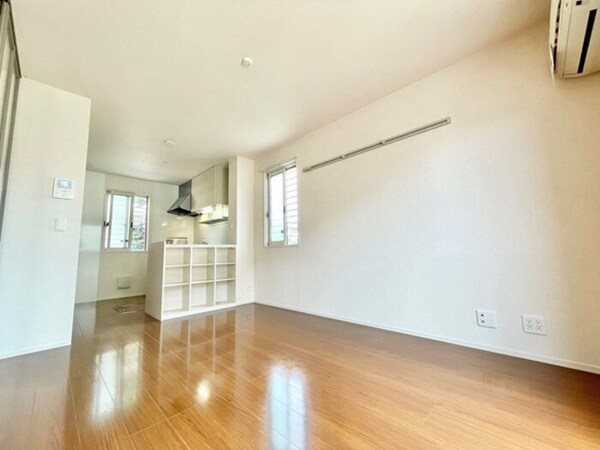 居室(LDK エアコン、収納棚付き)