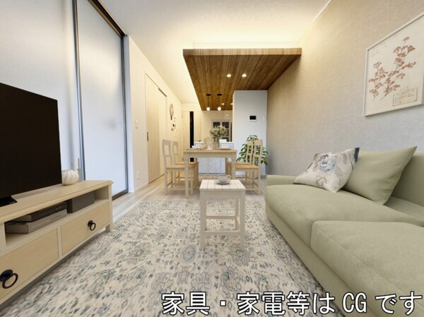 居室(LDK（※家具・家電等はCGです）)