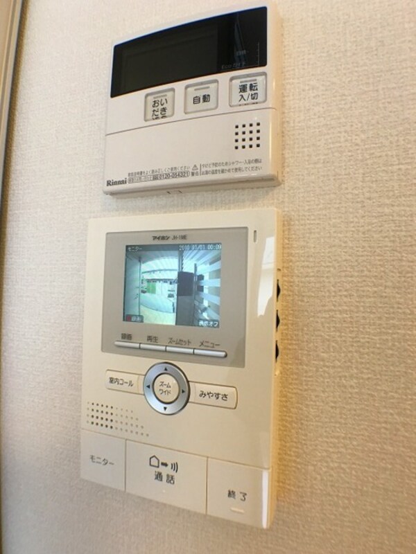 建物設備(録画機能付カラーモニターインターホン)