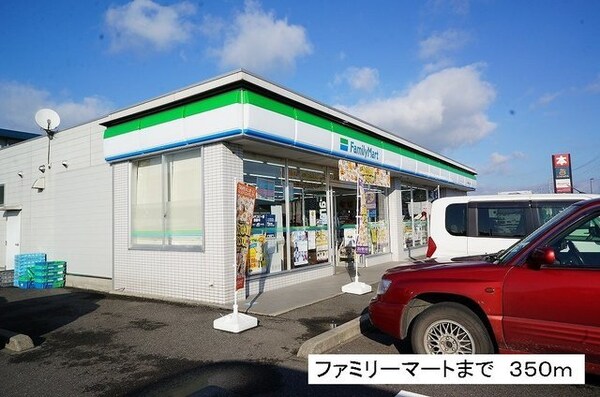 周辺環境(ファミリーマートまで350m)