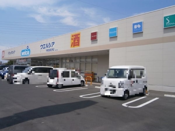 周辺環境(ウェルシア宇都宮簗瀬２号店（160ｍ）)