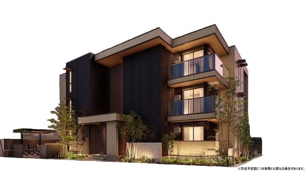 外観(※完成予定図につき実際とは異なる場合があります。)