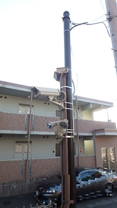 物件外観写真2　(防犯カメラ複数台設置)