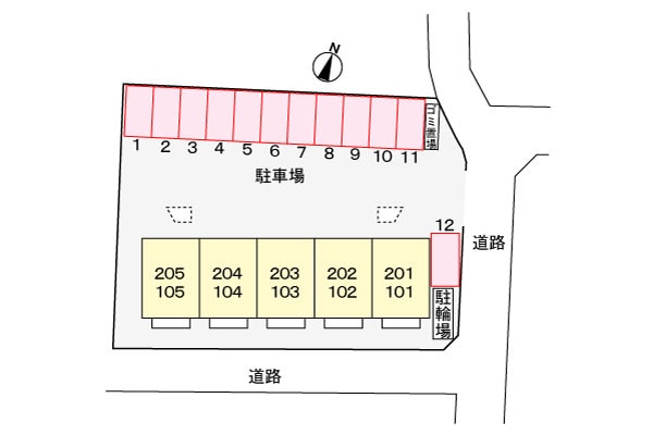 駐車場(駐車場)