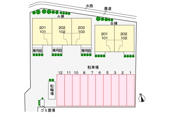 物件外観写真2　(駐車場)