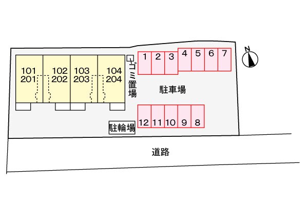 駐車場(駐車場)