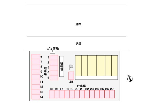 駐車場(駐車場)