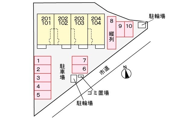 駐車場(駐車場)