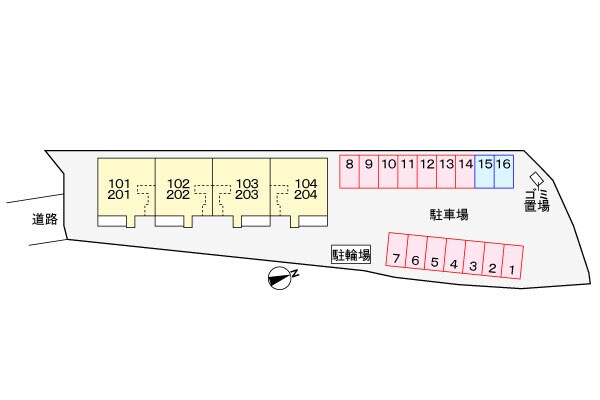 駐車場(駐車場)