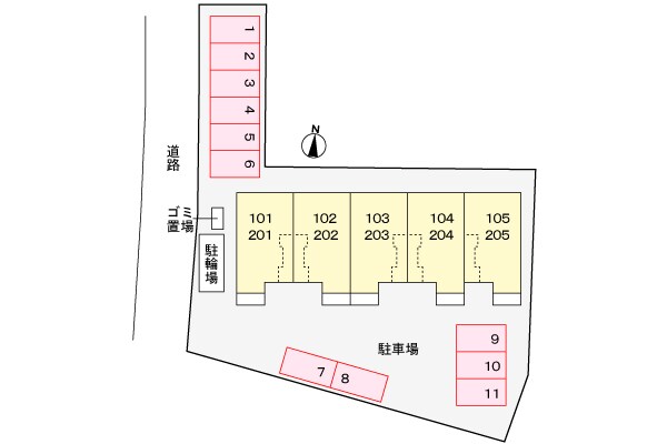 駐車場(駐車場)