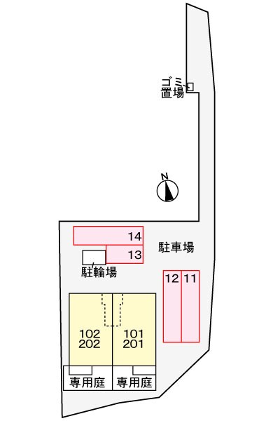 物件外観写真3　(駐車場)