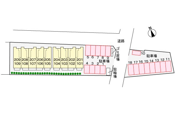 駐車場(駐車場)