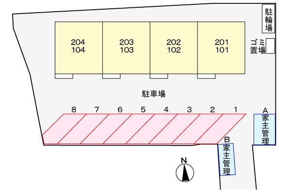 物件外観写真2　(駐車場)
