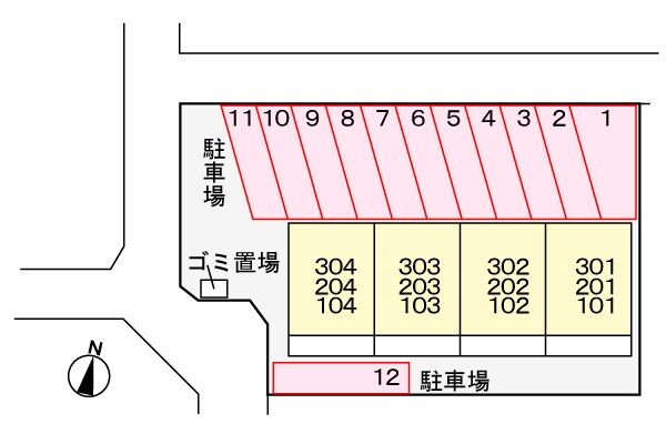 物件外観写真3　(駐車場)