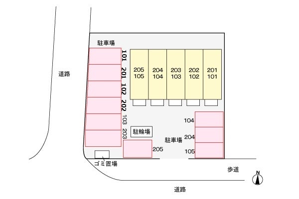 駐車場(駐車場)