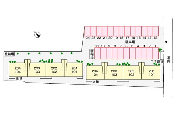 駐車場(駐車場)