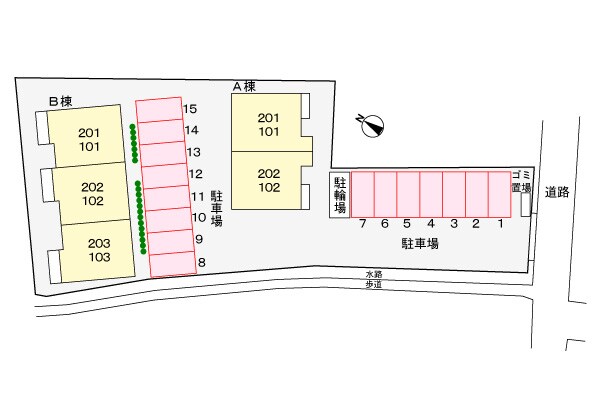 物件外観写真3　(駐車場)