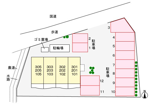 物件外観写真3　(駐車場)