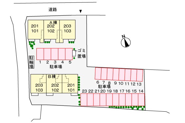 物件外観写真2　(駐車場)