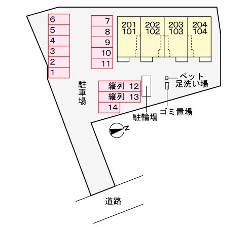 物件外観写真2　(駐車場)