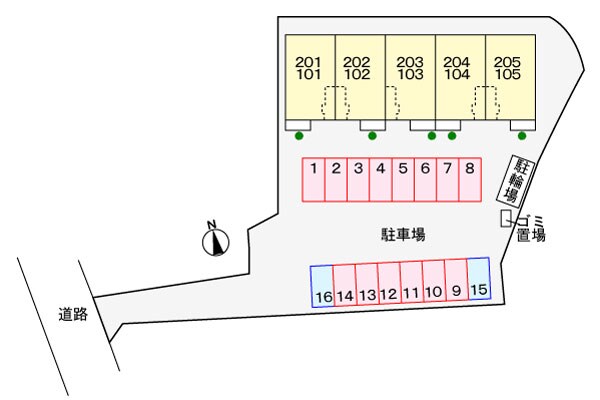 駐車場(駐車場)