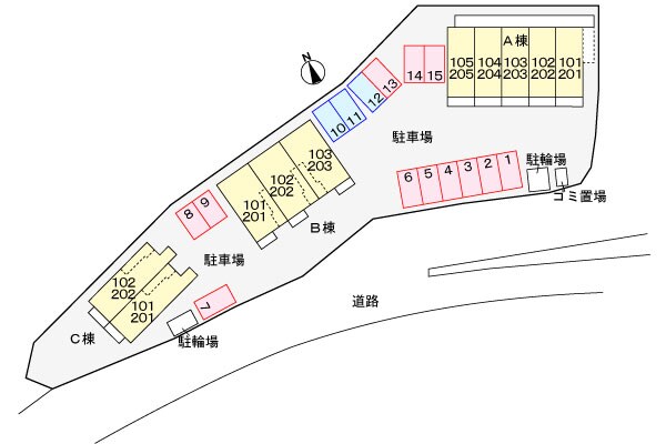 駐車場(駐車場)