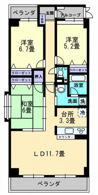 間取図