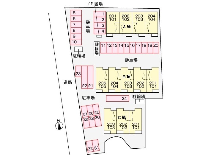 物件外観写真3　(駐車場)