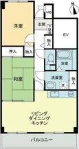 スカール明日香の間取図