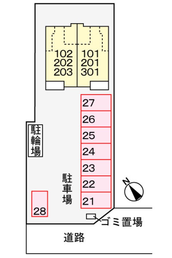 駐車場(駐車場)