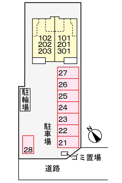 物件外観写真3　(駐車場)