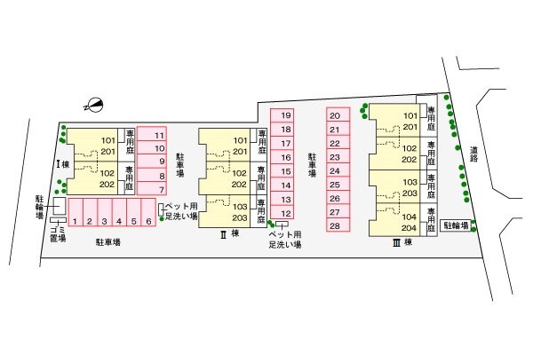 駐車場(駐車場)