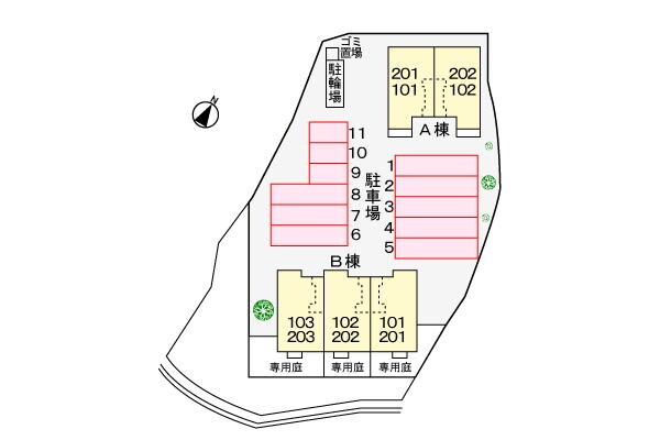 物件外観写真3　(駐車場)