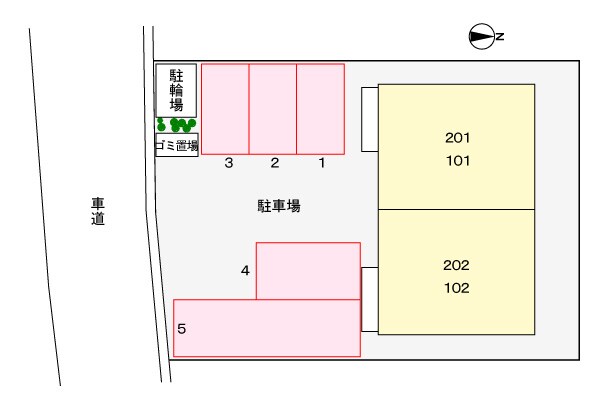 駐車場(駐車場)