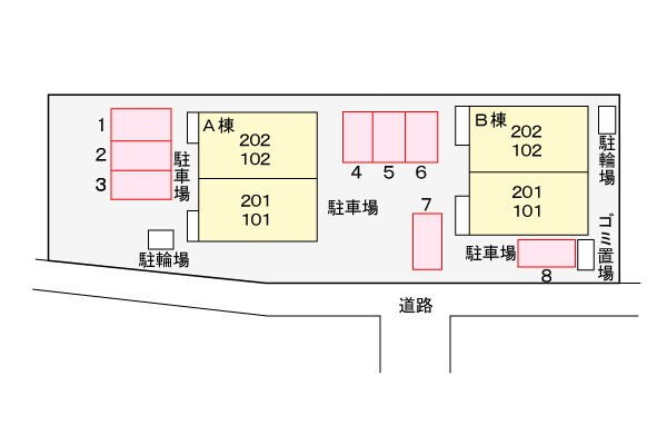 物件外観写真2　(駐車場)
