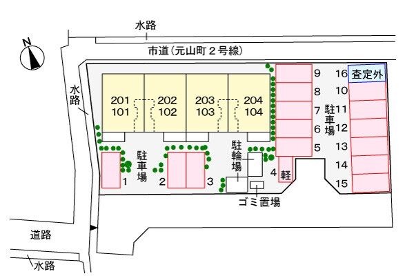 駐車場(駐車場)