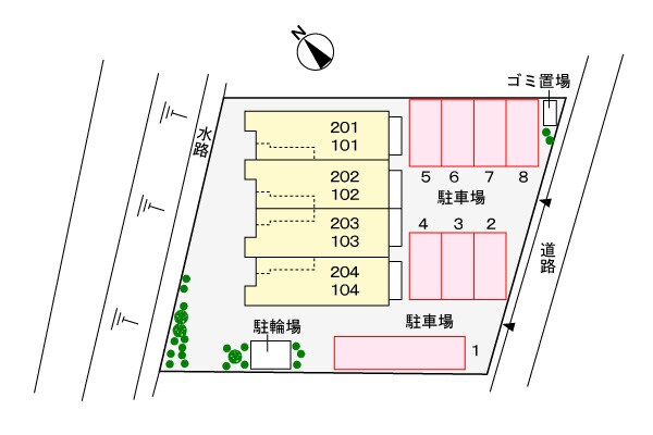 駐車場(駐車場)