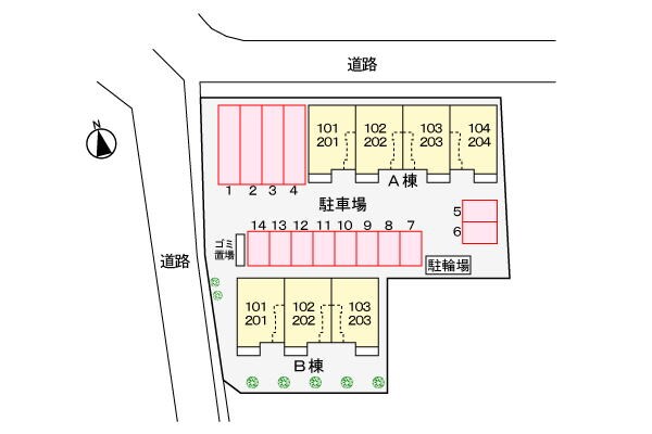 駐車場(駐車場)