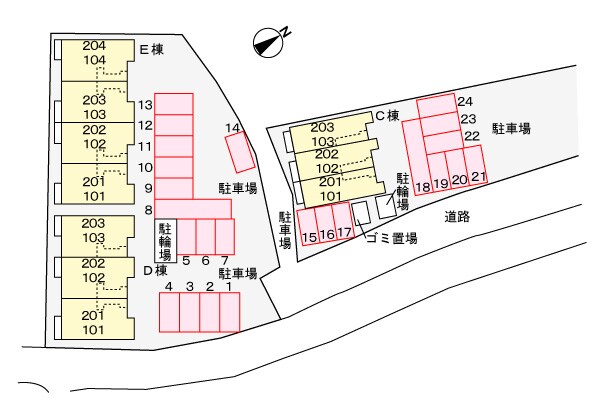 駐車場(駐車場)