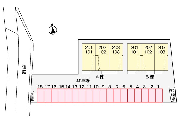 駐車場(駐車場)