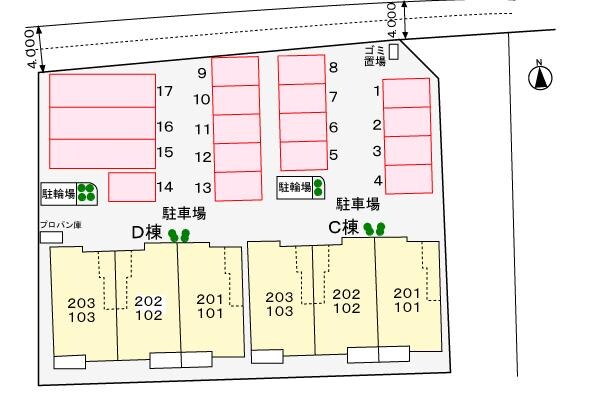 駐車場(駐車場)