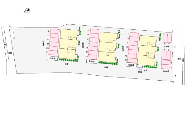 駐車場(駐車場)