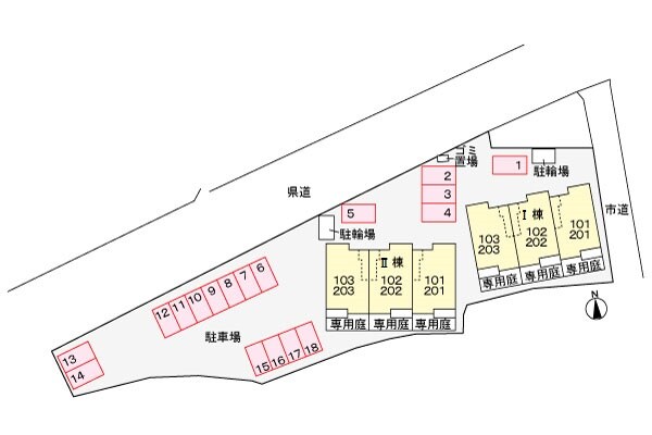 駐車場(駐車場)