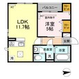 アンベリールの間取図