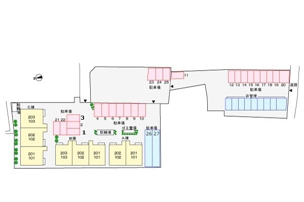 物件外観写真3　(駐車場)